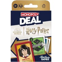 Monopoly Deal Harry Potter Kortspel Svensk utgåva