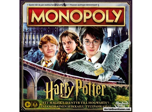 Monopoly Harry Potter - SVENSK 
