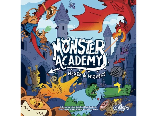 Monster Academy Brettspill Hexes & Hijinks 