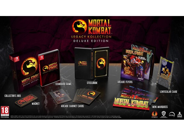 Mortal Kombat Legacy Koll DE Switch Deluxe Edition 