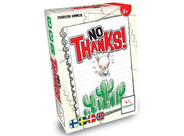 No Thanks+ Kortspel Svensk utgåva 