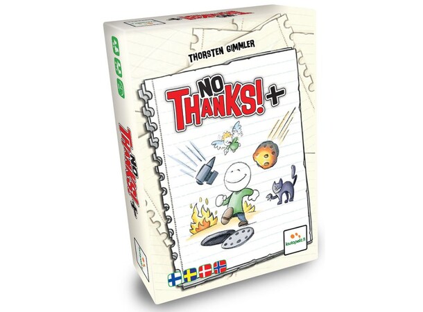 No Thanks+ Kortspill Norsk utgave 