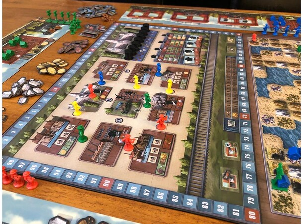 Pacific Rails Inc 2nd Edition Brettspill 