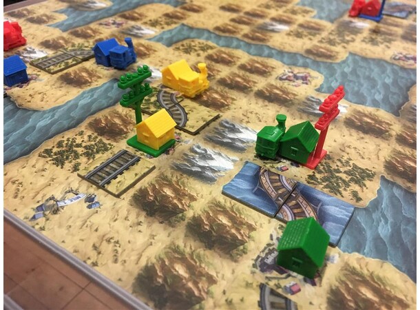 Pacific Rails Inc 2nd Edition Brettspill 