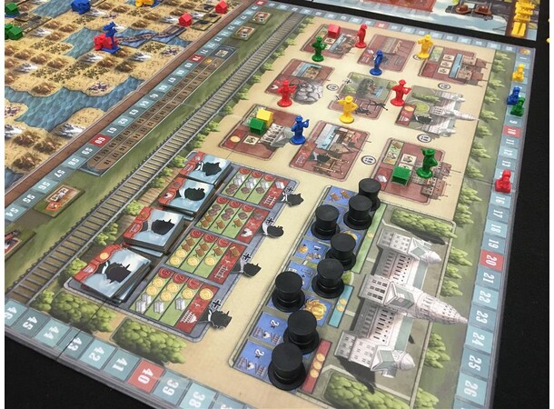 Pacific Rails Inc 2nd Edition Brettspill 