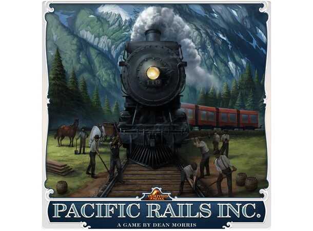 Pacific Rails Inc 2nd Edition Brädspel 