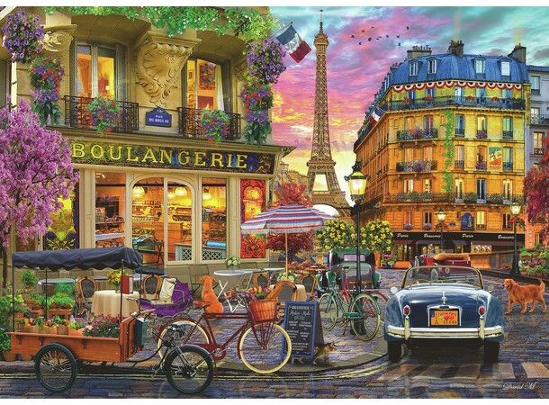 Paris in the Dawn 1000 biter Puslespill Ravensburger Puzzle 