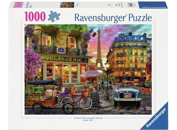 Paris in the Dawn 1000 biter Puslespill Ravensburger Puzzle 