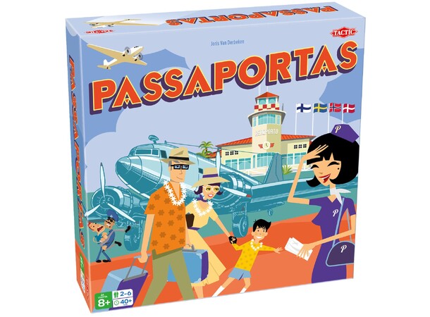 Passaportas Brettspill Norsk utgave 
