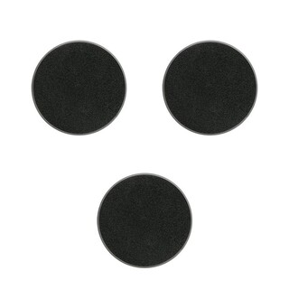 Plastbaser Svart Round - 60mm (3 stk) Citadel