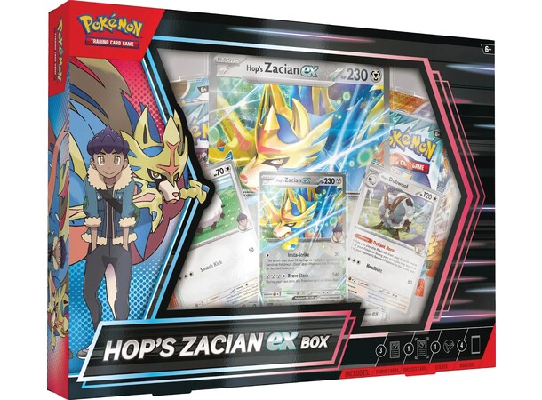 Pokemon Hops Zacian ex Box 