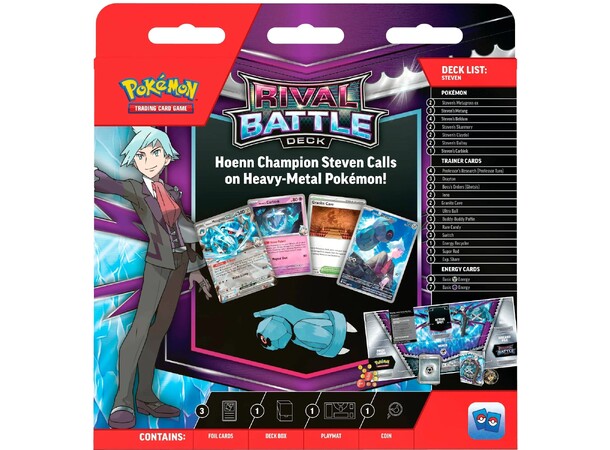 Pokemon Rival Battle Deck Steven 