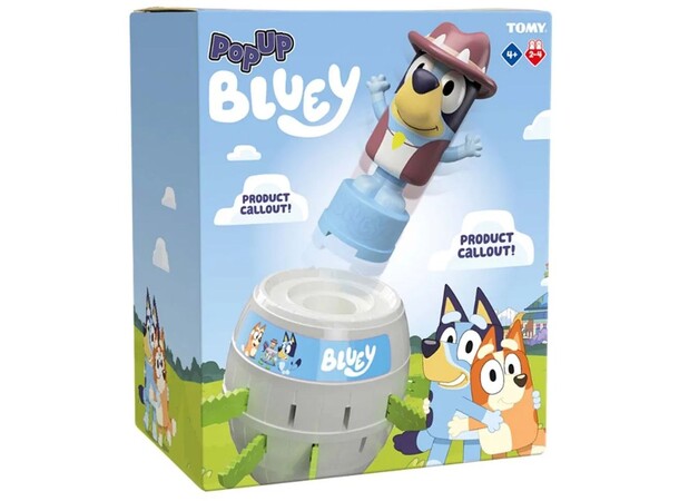 Pop Up Bluey Brettspill Norsk utgave 