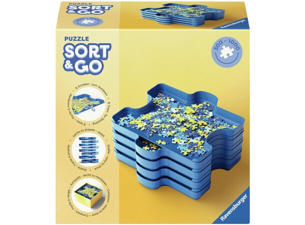 Puzzle Sort & Go 300-1000 biter Ravensburger 