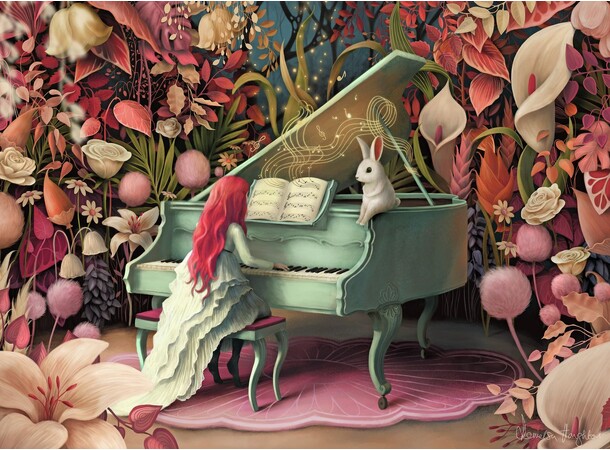 Rabbit Recital 500 bitar Pussel Ravensburger Puzzle 