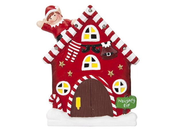 Rampenissen Hus med lys - 1 stk 