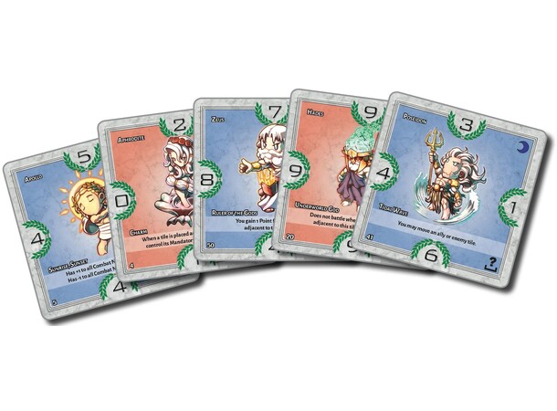 Sellswords Olympus Kortspill Second Edition 