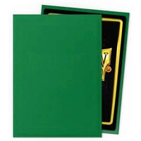Sleeves Matte Emerald x100 66x91 Dragon Shield