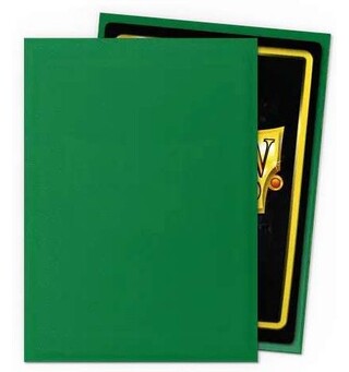 Sleeves Matte Emerald x100 66x91 Dragon Shield