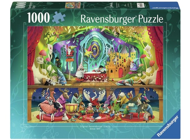 Snow White and 7 Gnomes 1000 bitar Pussel - Ravensburger Puzzle 