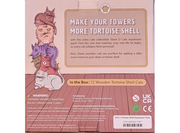 Stack O Cats Tortoise Shell Expansion Utvidelse til Stack O Cats 