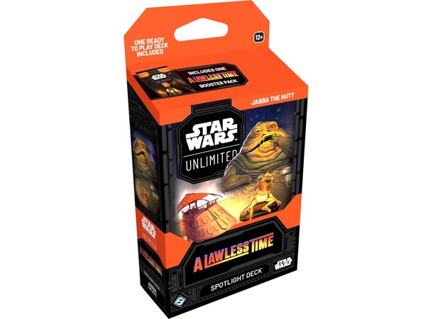 Star Wars A Lawless Time Deck Jabba Star Wars Unlimited - Spotlight Deck 