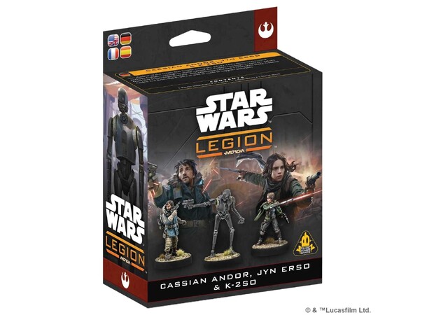 Star Wars Legion Cassian/Jyn/K-2SO Cassian Andor, Jyn Erso & K-2SO 