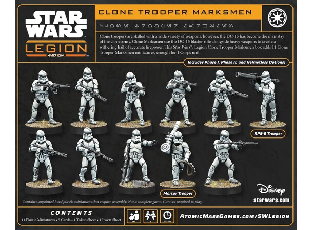 Star Wars Legion Clone Trooper Marksmen 
