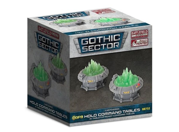 Terreng Holo Command Table Battlefield in a Box - Gothic Sector 