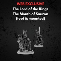 The Mouth of Sauron Foot & Mounted Middle-earth Strategy Battle Game