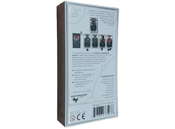 The Shipwreck Arcana Kortspill 