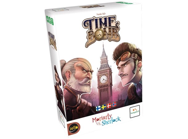 Timebomb Moriarty vs Sherlock Kortspill Norsk Utgave 