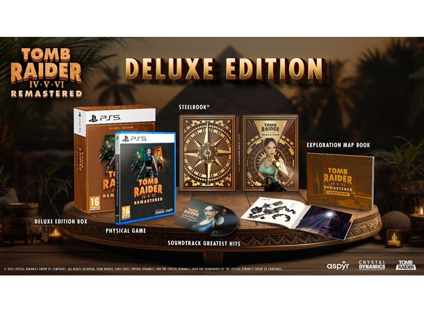 Tomb Raider IV-VI Remaster Deluxe PS5 