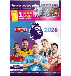 Topps Premier League 2026 Starter Pack