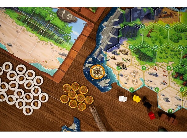 Toriki The Castaway Island Brettspill 
