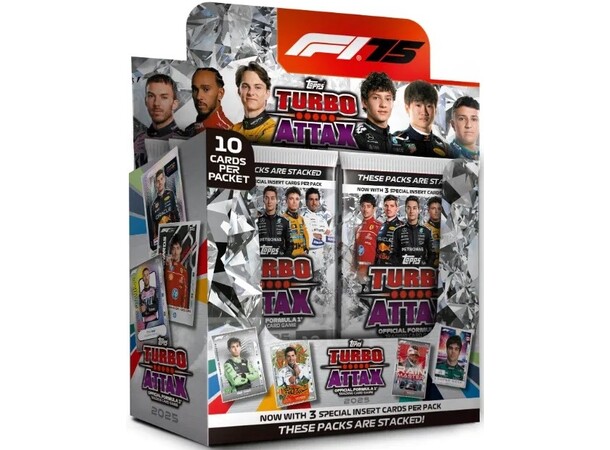 Turbo Attax F1 2025 Booster Box 