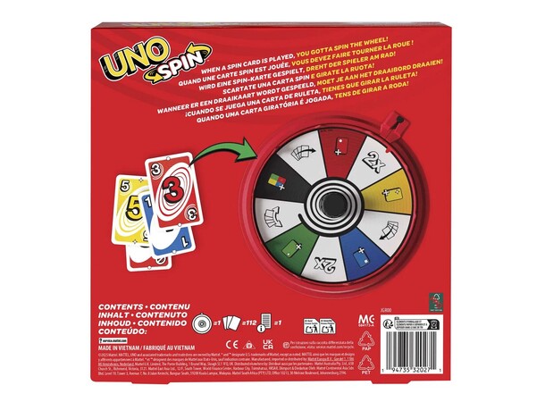 UNO Spin Brettspill 