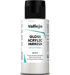 Vallejo Gloss Acrylic Varnish 60ml Quick Dry