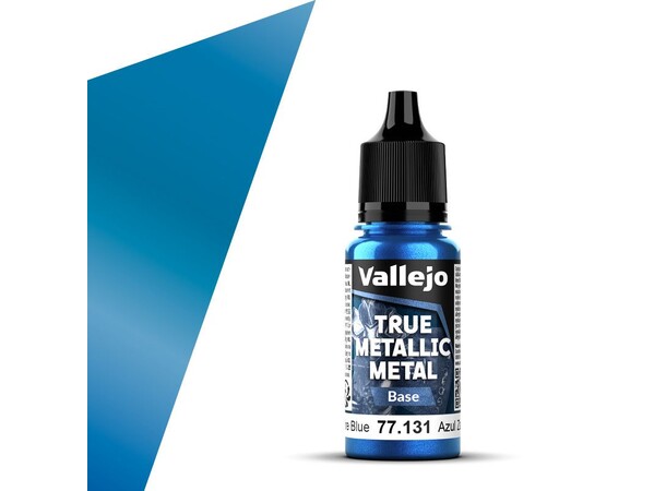 Vallejo True Metallic Base Sapphire Blue True Metallic Metal 