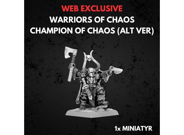 Warriors of Chaos Champion of Chaos Alt Warhammer The Old World