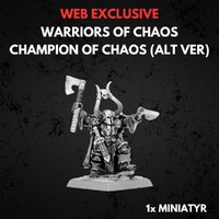 Warriors of Chaos Champion of Chaos Alt Warhammer The Old World