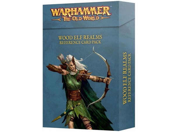 Wood Elf Realms Reference Card Pack Warhammer The Old World 