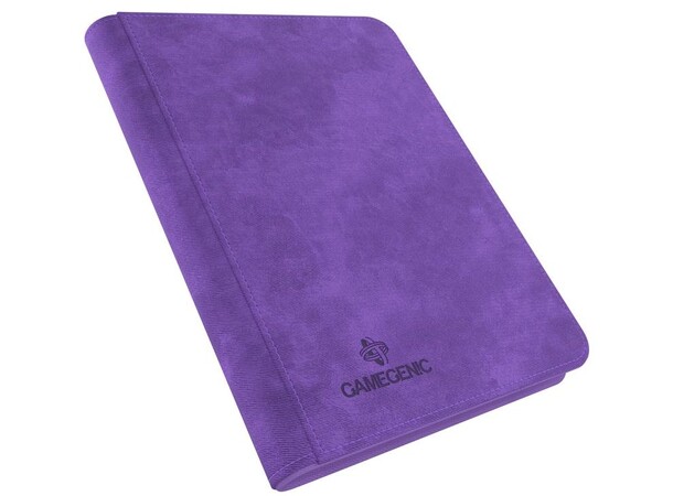 Zip-Up Album 8-Pocket Purple Gamegenic 