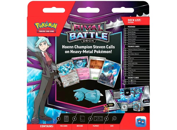 *Pokemon Rival Battle Deck Steven 