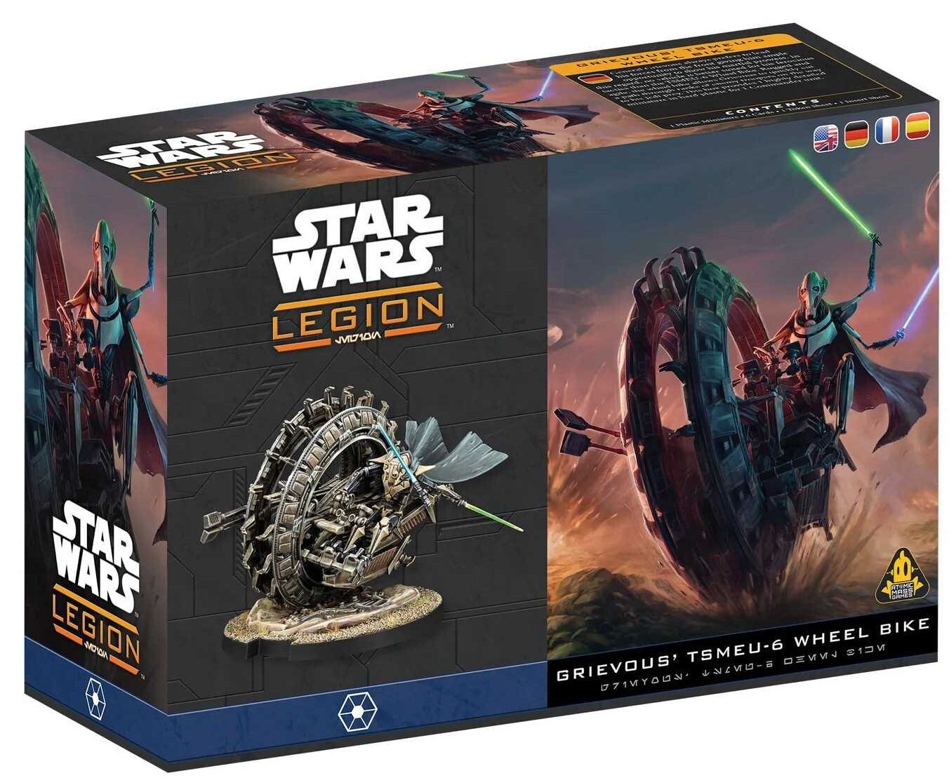 Star Wars Legion Grievous TSMEU-6 Wheel Bike
