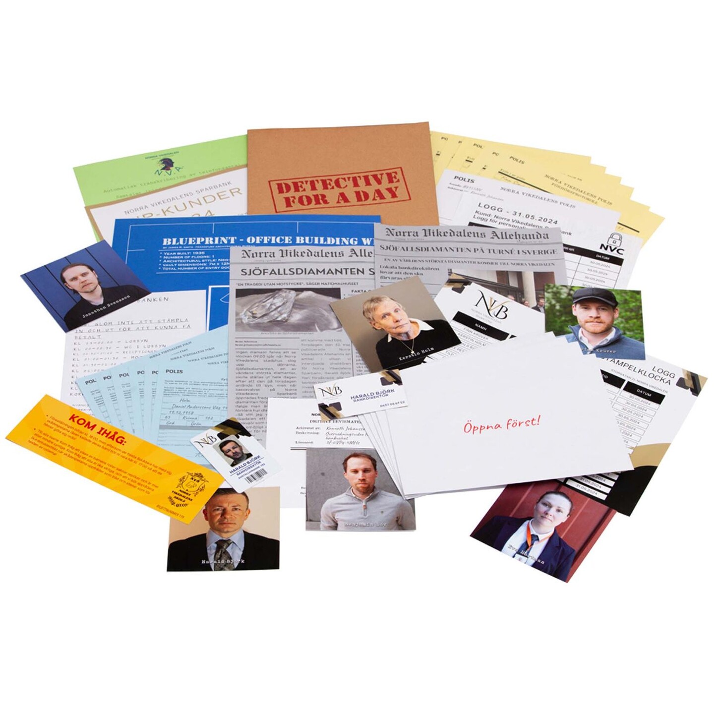 Bankrånet - SVENSK Detective for a Day