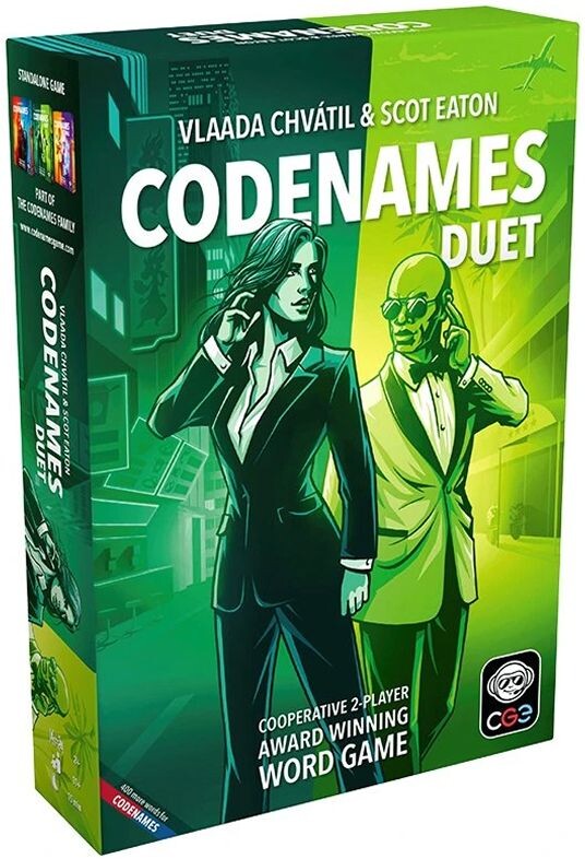 Codenames Duet Ordspill Norsk utgave