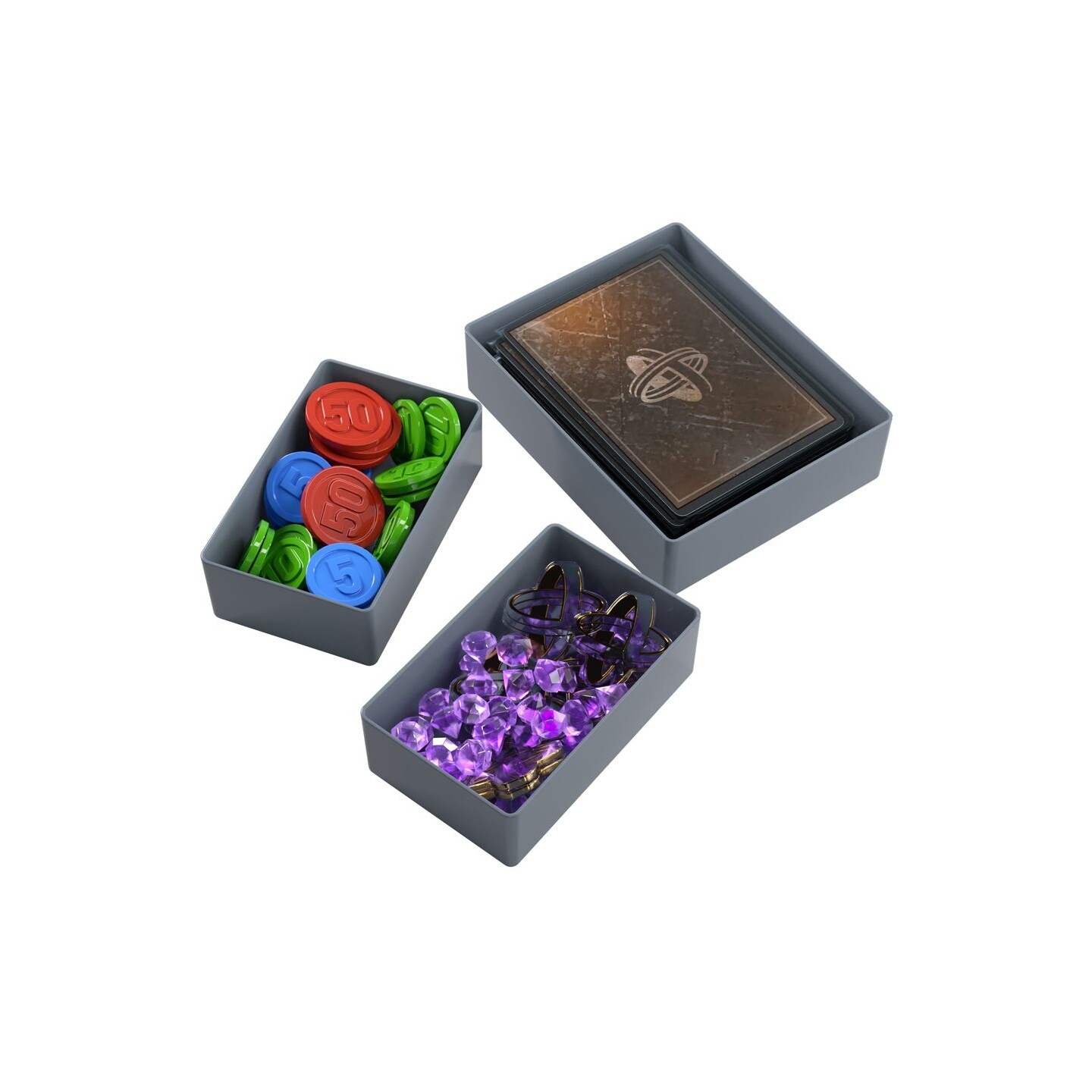 Token Silo Add-On Grå Grå/Svart Gamegenic