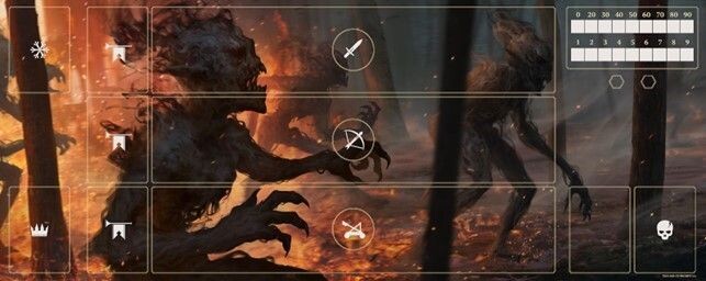 Gwent Playmat - Monsters The Legendary Card Game
