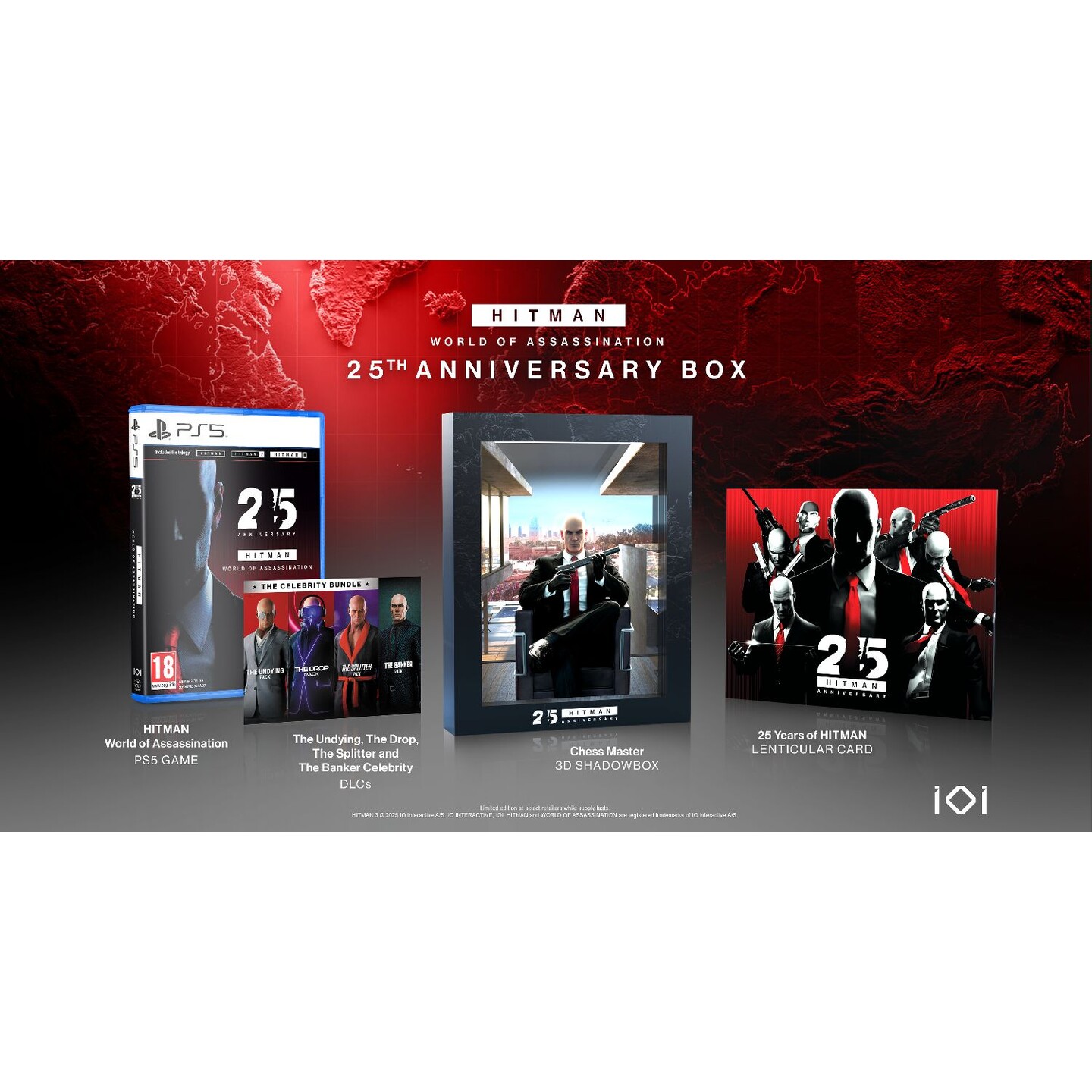 Hitman World of Assassination 25th PS5 25th Anniversary Edition